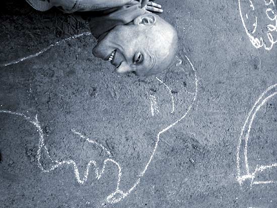 Street drawings after DEREVO performances
