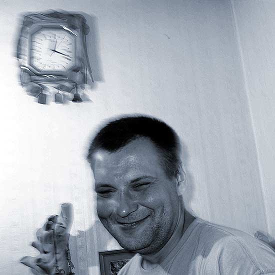 Oleg and Lesha are drivers of the truck: it's more than 6000 km between Dresden and Novosibirsk...
