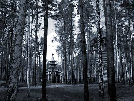 Here  the bodies of the last russian tzar, his family and their servitors were burned away after the execution