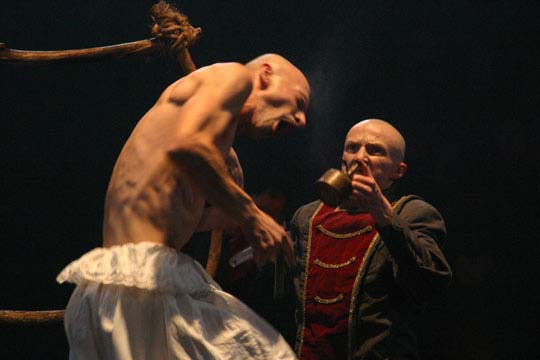 DEREVO - LA DIVINA COMMEDIA in a Peter and Paul Fortress. Photo - Tamara Larina