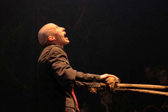 DEREVO - LA DIVINA COMMEDIA in a Peter and Paul Fortress. Photo - Tamara Larina