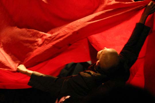 DEREVO - LA DIVINA COMMEDIA in a Peter and Paul Fortress. Photo - Tamara Larina