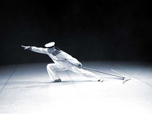 Tanya Khabarova in "ISLANDS IN THE STREAM"