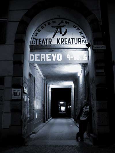 Entrance to the Theater am Ufer, Berlin