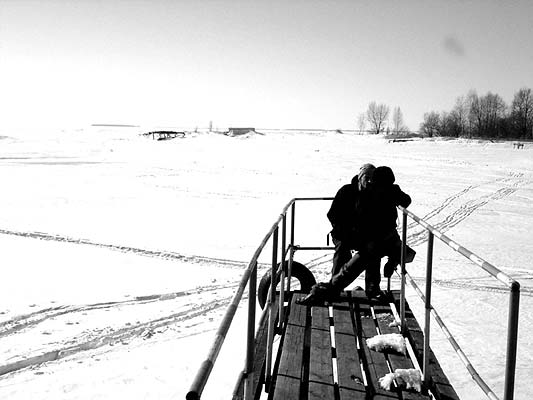 Shooting the film "Diagnosis"